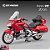 Miniatura Honda Gold Wing GL 1800 Vermelho Huayi 1:12 (20 cm) - Acende Farol - Imagem 1