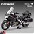 Miniatura Honda Gold Wing GL 1800 Preta Huayi 1:12 (20 cm) - Acende Farol - Imagem 1