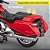 Miniatura Honda Gold Wing GL 1800 Branca Huayi 1:12 (20 cm) - Acende Farol - Imagem 3