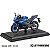 Miniatura Yamaha YZF-R3 2024 Racing Blue (azul metálico) - Escala 1:18 - Imagem 4