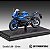 Miniatura Yamaha YZF-R3 2024 Racing Blue (azul metálico) - Escala 1:18 - Imagem 1