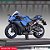 Miniatura Yamaha YZF-R1 Azul 2022 Escala 1:18 C/Base - Imagem 1