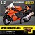 Miniatura Suzuki Hayabusa 2024 Laranja Edição 25 Anos CCA 1:12 - 18 cm - Imagem 1