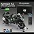 Miniatura Kawasaki Ninja H2 Escala 1:6 (34 cm) - Spray, Aceleração, Controle Remoto - Imagem 3