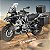 Miniatura BMW R 1250 GS PREMIUM TRIPLE BLACK - Escala 1:6 - 37 cm - Spray, Aceleração, Controle Remoto - Imagem 6