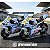 Kit 2 Miniaturas MotoGP BK8 Gresini Racing 2025 - Piloto Alex Marquez #73 e Piloto Fermin Aldeguer #54 Maisto 1:18 - Imagem 3