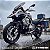Miniatura BMW R 1250 GS Adventure Trophy 2023 - Com 3 Malas - Aceleração - Efeitos de Luzes, Som, Fumaça e Chamas - Escala 1:7 (34 cm) - Imagem 1