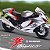 Miniatura Suzuki Hayabusa 2023 Cinza Escala 1:18 - Imagem 1