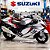 Miniatura Suzuki Hayabusa 2023 Cinza Escala 1:18 - Imagem 2