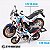 Miniatura Honda CRF1100L Africa Twin Adventure Sports ES 2024 Welly 1:12 - 17 cm - Imagem 10