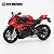 Miniatura BMW S 1000 RR Vermelha 2021 RMZ City 1:18 - Imagem 5
