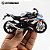 Miniatura BMW S 1000 RR Tricolor 2021 RMZ City 1:18 - Imagem 4
