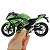 Miniatura Kawasaki Ninja 300 2014 Verde Automaxx 1:12 - Imagem 8