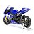 Miniatura Yamaha Motogp 2018 Piloto Maverick Vinales Maisto 1:18 - Imagem 6