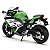 Miniatura Kawasaki Ninja 300 2014 Edição 30 Anos Automaxx 1:12 - Imagem 4