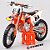 Miniatura KTM 450 SX-F Factory Edition 2018 Bburago 1:18 - Imagem 6