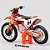 Miniatura KTM 450 SX-F Factory Edition 2018 Bburago 1:18 - Imagem 5