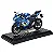 Miniatura Suzuki GSX-R 1000 2017 GP Azul CCA/ MSZ 1:12 - 18 cm - Imagem 3