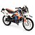 Miniatura KTM 790 Adventure R Rally Bburago 1:18 - Imagem 6