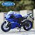 Miniatura Yamaha YZF-R6 2020 Welly 1:18 - Imagem 1