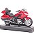 Miniatura Honda Gold Wing Tour 2020 Vermelho Welly 1:18 - Imagem 5