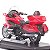 Miniatura Honda Gold Wing Tour 2020 Vermelho Welly 1:18 - Imagem 4