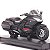 Miniatura Honda Gold Wing 1800 2020 Preto Welly 1:18 - Imagem 3