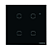 INTERRUPTOR SMART WI-FI TOUCH 4 TECLAS EWS 1004 PT - IZY - Imagem 2