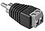 Conector RCA Macho intelbras  com borne intelbras - Imagem 1
