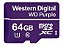 Cartão de memória SD 64GB - WD PURPLE - MIBO - Imagem 1