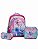 🎒 Kit Escolar 3 peças – Mochila + Estojo + Lancheira Térmica (Menina) - Imagem 3