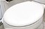 Assento Almofadado Clássico Branco Oval Atlas - Imagem 5