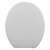 Assento Oval Almofadado Branco Astra - Imagem 3