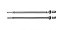 Ligação Flexível para Monocomando 60cm Rosca M8 x 1/2" Inox Blukit - Imagem 1