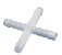 Espigão Cruz de Plástico 4mm (2x) e 3mm (2x) - Imagem 1