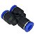 União emenda Y de engate rápido para mangueira PU 6mm - Imagem 1