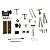 Kit de ferramentas 27 peças para consertos de instrumentos de mão odontológicos - Imagem 1