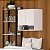 Armário 60cm Aéreo Modular 2 Portas Multiuso Cozinha Lavanderia Escritório Com Nicho - Imagem 4