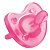 Chupeta de Silicone Physio Soft Rosa Chicco - Imagem 1