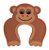 Trava Porta Salva Dedos Macaco Kit 6 Unidades - Imagem 1