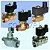 Válvula solenoide para uso geral - Vapor - Ar - Óleo - Gás - Imagem 1