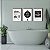 Trio de quadros decorativos Banheiro + Frases - fundo branco [BOX DE MADEIRA] - Imagem 1