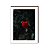 Quadro decorativo Botão de Rosa Vermelha [BoxMadeira] - Imagem 2