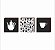 Trio de quadros decorativo cozinha bule e xícara preto e branco - Cantinho do Café - quadrado [BOX DE MADEIRA] - Imagem 2