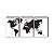 Trio de quadros decorativos Mapa Mundi - preto fundo branco [BOX DE MADEIRA] - Imagem 2