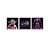 Trio de quadros decorativos infantil Star Wars aquarela - quadrado [BOX DE MADEIRA] - Imagem 2