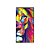 Quadro decorativo Leão Colorido Metade do Rosto Vertical [BOX DE MADEIRA] - Imagem 2