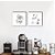 Dupla de quadros decorativos Coffee Time - branco - quadrado [BOX DE MADEIRA] - Imagem 1