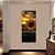 Trio de quadros decorativos Girassol Mod. 02 - vertical [BOX DE MADEIRA] - Imagem 1