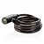 Trava Cadeado Bicicleta - moto - diâmetro 8mm 100cm - Aço/Silicone Preto Atrio - BI011 - Imagem 1
